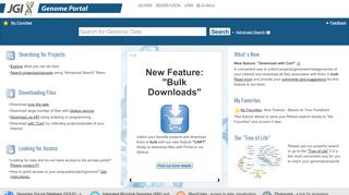 
                            1. JGI Genome Portal - Home