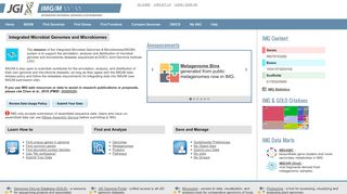 
                            3. JGI IMG Integrated Microbial Genomes & Microbiomes