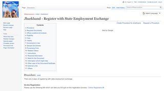 
                            4. Jharkhand - Register with State Employment Exchange