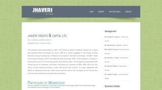 
                            3. Jhaveri Credits And Capital