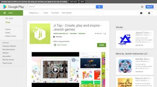 
                            4. Ji Tap - Create, play and inspire - Jewish games - Apps on ...