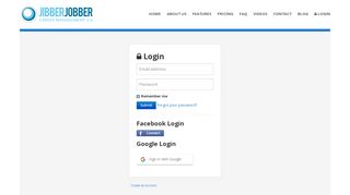 
                            9. JibberJobber :: Log in