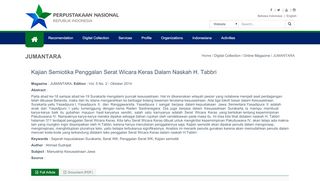 
                            9. JIBIS dan Humaniora - Perpustakaan Nasional Republik Indonesia