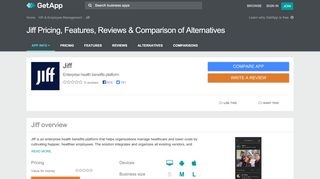 
                            7. Jiff Pricing, Features, Reviews & Comparison of Alternatives | GetApp®