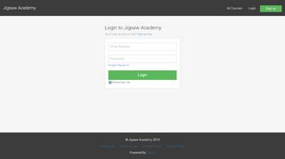 
                            2. Jigsaw Academy - Login