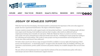 
                            8. Jigsaw of Homeless Support | With One Voice