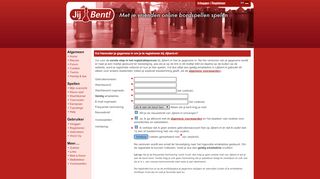 
                            5. Jijbent.nl: registratie