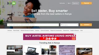 
                            3. Jiji.co.ke: Buy & Sell Online ★ Free classifieds in Kenya ...