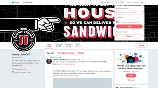 
                            8. Jimmy John's (@jimmyjohns) | Twitter