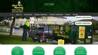 
                            8. Jim's Lawn mowing call us 131 546 your mowing …