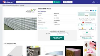 
                            5. Jindal EPS Panel, Jindal Steel & Power Limited | ID: 18508911691