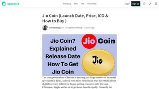 
                            9. Jio Coin (Launch Date, Price, ICO & How to Buy ) …