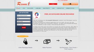 
                            5. Jio Data card Recharge Online | Jio Prepaid Data card Recharge