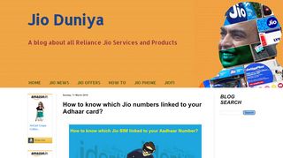 
                            6. Jio Duniya: How to know which Jio numbers …