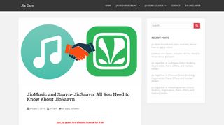 
                            3. Jio Music and Saavn is now JioSaavn (Asia's ... - jiocare.net