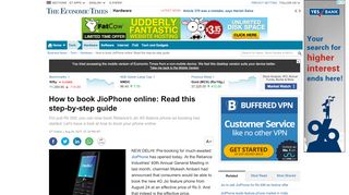 
                            4. Jio Phone: How to book JioPhone online: Read this step-by ...