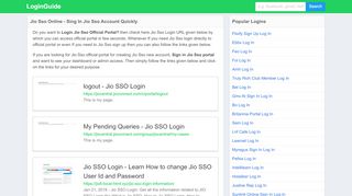 
                            4. Jio Sso log in - Jio Sso Sign in Official Login - LoginGuide