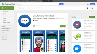 
                            2. JioChat: HD Video Call - Apps on Google Play