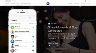 
                            4. JioChat - High Quality Video Calling & Messaging App