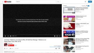 
                            5. Jiocloud - Reliance Jio Cloud offers 40 GB free Storage ...