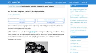 
                            5. jiofi.local.html login - How to Change Jiofi Password ...