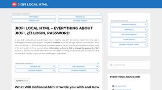 
                            8. jiofi.local.html - Login