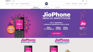 
                            5. JioPhone Monsoon Hungama - jio.com