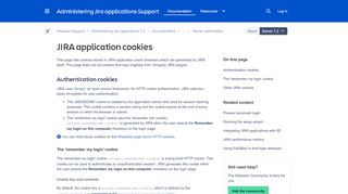 
                            4. JIRA application cookies - Atlassian Documentation