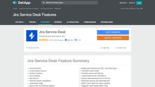 
                            9. Jira Service Desk Features & Capabilities | GetApp®