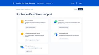 
                            7. Jira Service Desk Server support resources