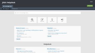 
                            3. Jitbit Helpdesk - Knowledge base