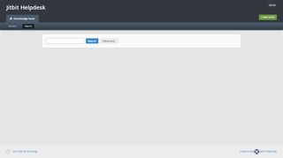 
                            8. Jitbit Helpdesk - Search - Knowledge Base