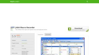
                            7. Jitbit Macro Recorder - Free Download