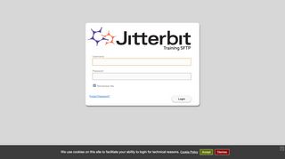 
                            3. Jitterbit SFTP WebInterface :: Login