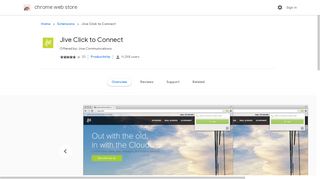 
                            6. Jive Click to Connect - Google Chrome