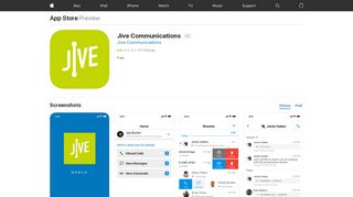 
                            6. ‎Jive Communications on the App Store - apps.apple.com