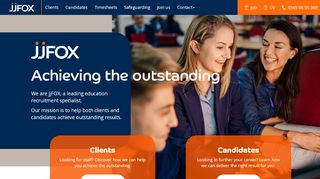 
                            1. jjFOX: The education recruitment specialist