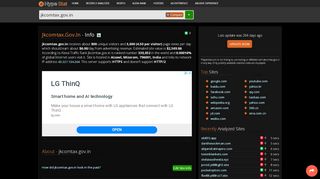 
                            8. Jkcomtax.gov : jkcomtax - traffic statistics - HypeStat