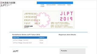 
                            1. JLPT - Japan Language Proficiency Test in Indonesia