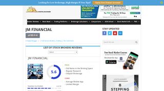 
                            9. JM Financial Review for 2019 | Demat Account, Brokerage ...