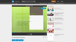 
                            9. Jm financial services - SlideShare