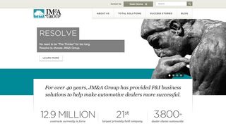 
                            9. JM&A Group: Vehicle Finance, Insurance, and Warranty Services