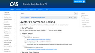 
                            7. JMeter Performance Testing - CAS