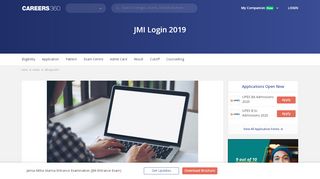 
                            4. JMI Login 2019 - Candidates Registration and Password ...