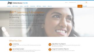 
                            7. JMP Learning Subscription | JMP - JMP.com