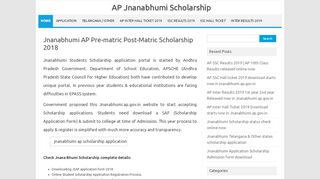 
                            3. Jnanabhumi AP Pre-matric Post-Matric …