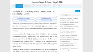 
                            5. Jnanabhumi Scholarship Status Check Online | …