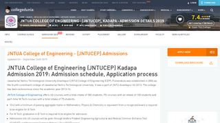 
                            6. JNTUA College of Engineering - [JNTUCEP], Kadapa ...