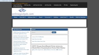 
                            5. JNVU Exam Enrollment Form 2019-20 Apply Online UG & PG ...