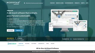 
                            1. Job Board Software, JobGator | NCrypted Websites